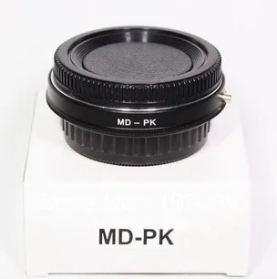 Адаптер md-pk Оптично Стъкло Безкраен фокус със стъкло за обектив Minolta MD MC на огледално-рефлексен фотоапарат Pentax pk Mount K-5, K-r, K-x K-7