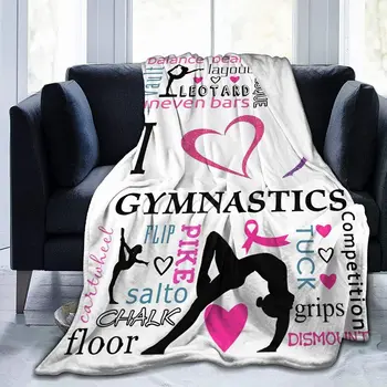 Аз обичам гимнастически фланелевое одеяло, супер меко одеало за легло, на топло и удобно индивидуално одеяло, леко одеало за диван