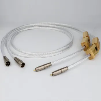 Аудио кабел odin2 RCA Male-XLR конектор-розетка XLR (мъжки) КЪМ RCA (щекер) аудио кабел
