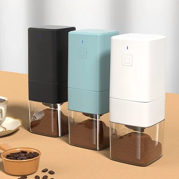 Безжична портативна електрическа кафемелачка USB Акумулаторна Професионална кафемелачка с керамични сърцевина за мелене на кафе на зърна 2023 новост