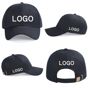 Бейзболни шапки с логото на поръчка от 100% памук, Регулируема спортна шапка, туристически ловни, риболовни шапки