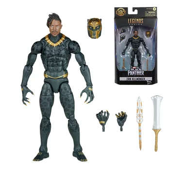 В присъствието на Marvel Легенди Series Black Panther Legacy 6-инчов колекция Killmonger са подбрани фигурка на момче, подарък Играчка