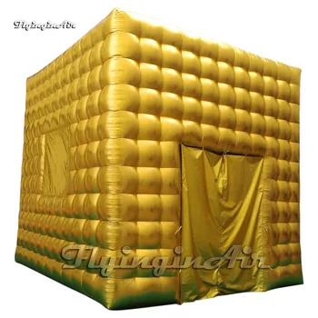 великолепна голяма кубическая надуваема палатка Golden Air Party House Blow Up Cube Щанд за събитие