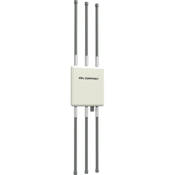 Върховният CF-WA900 Външен Безжичен рутер CPE 500 Mw 2,4 G 450 Mbps с + 5G 1300 Mbps на Основната точка за достъп, Двойна антена 3 * 8dBi Външна точка за достъп за wifi