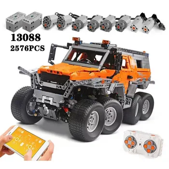 Градивен елемент на 13088 Супер Спортен Автомобил Jeep 2576 бр. Висока Сложност на Изработката Градивен елемент на Играчки За Възрастни на Момчето За Рожден Ден, Подарък за Коледа