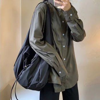 Дамска чанта Ново нейлоновое кофа за здрав цип, мека чанта през рамо, портмонета и чанти, луксозна дизайнерска черна чанта-тоут