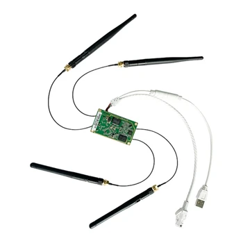 Двойна лента 2.4ghz + 5ghz модул Wi-Fi мостово ретранслатор Мини-рутери, Wi-Fi към кабела за наблюдение на летателни апарати устройства