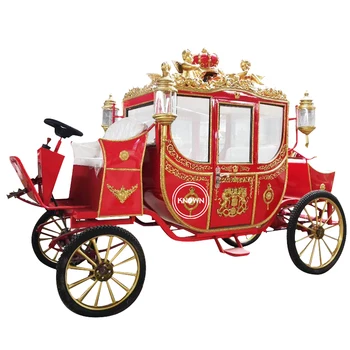 Европейската луксозна кралската карета четырехколесный електрически автомобил Руски сватбен туристически комфортен с променлива скорост