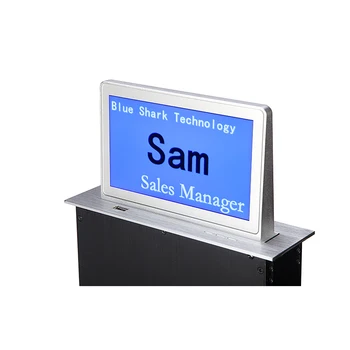 Електронна табела с името на Автоматичен моторизиран подемник за LCD телевизор конфигурацията HD 10 инча за електронна конферентна система 3.3 кг
