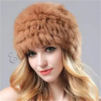 ЕТЕЛ Андерсън, дамска мода, шапки от естествена зимна кожа, шапка от естествена кожа заек, шапка, от естествена кожа, черна пролет-есен