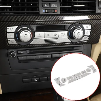 За 05-12 BMW старата серия 3 E90 бутон климатик стикер за декорация на интериора, аксесоари от сплави материал