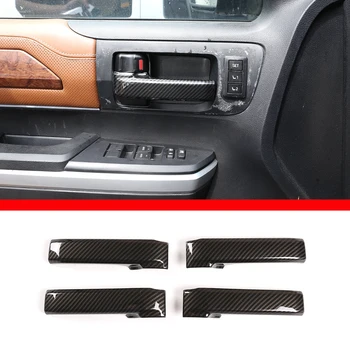 За 2007-2021 Toyota Tundra/Sequoia ABS вътрешна врата копчето декоративна капачка етикети аксесоари за интериора