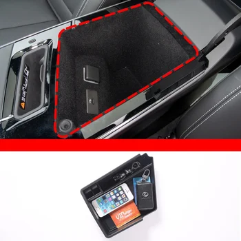 За Cadillac LYRIO 2021-2022 ABS Черна Кола централен подлакътник кутия за съхранение кутия за съхранение на централното управление на Автомобилни Аксесоари