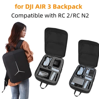 За DJI AIR 3 Чанта за съхранение на раница е Съвместим с раница на RC2/RC N2 Комплект аксесоари Changfei Чанта Кутия за съхранение