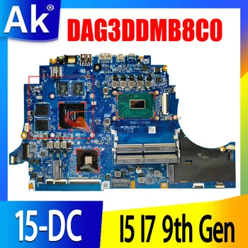 За HP DAG3DDMB8C0 дънна Платка 15-DC дънна Платка на лаптоп GTX1650M 4 GB GPU I5-9300H i7-9750H I7-10750H CPU