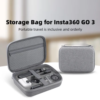 За Insta360 GO3, чанта за съхранение, за да Insta360 GO3, калъф за носене, голям капацитет, преносим защитен калъф, аксесоари