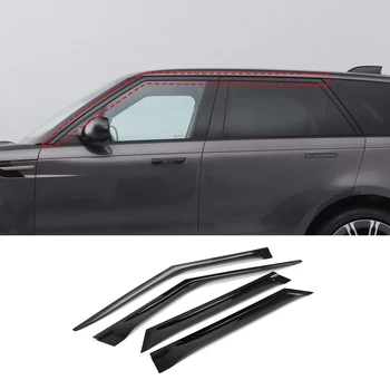 За Land Rover Range Rover Sport 2023-24 ABS Кола Прозорец на сенника От Дъжда Очила Щит Подслон Капак Завърши Стикер Автомобилни Аксесоари