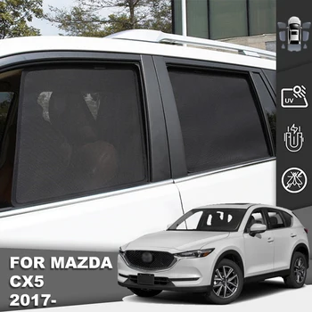 За Mazda CX-5 CX5 2017-2022 Магнитен Авто сенника на Предното Предното Стъкло на Окото Рамка Завеса Задното Странично Прозорец на сенника Щит