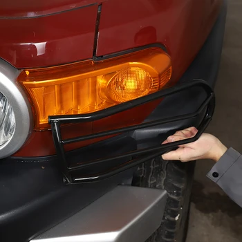 За Toyota FJ Cruiser 2007-2021 Неръждаема Стомана и ABS Авто Предни Противотуманный Фенер е Указател на Завоя Задна Светлина Защитно покритие Автомобилни Аксесоари