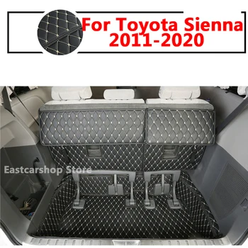 За Toyota Sienna 2020 2018 2019 Авто напълно заобиколен подложка за задния багажник, карго палет за багажник, заден багажник, 2011-2017 Аксесоари