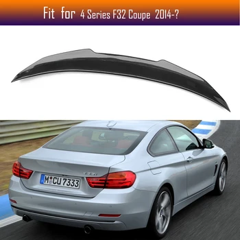 Заден Спойлер, задното Крило на багажника от Въглеродни влакна Само за BMW 4 Series Coupe F32 2014 + (не за F82)