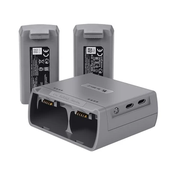 Зарядно устройство Mini 2/Mini SE за двустранно зареждане на батериите дрона USB хъб, Зарядно устройство за DJI Mini 2/Mini SE аксесоари