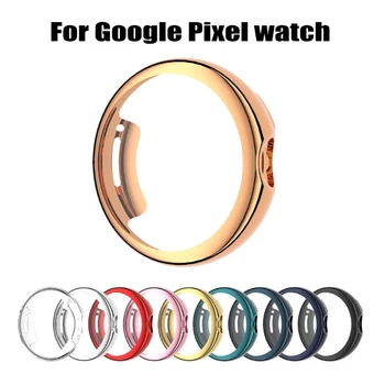 Защитен калъф за екрана Google Pixel Watch, защитен калъф с фолио, умни часовници, защита на персонални КОМПЮТРИ, твърд корпус
