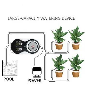 Интелигентна капельная система, устройство за автоматично напояване таймер, контролер на градински водна помпа за поливане на растения в саксии, комплекти за поливане на цветя