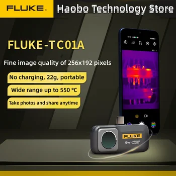 Инфрачервен тепловизор мобилен телефон FLUKE iSee TC01A схема на платката на промишленото изпитване на температурата на тръбата за подгряване на пода