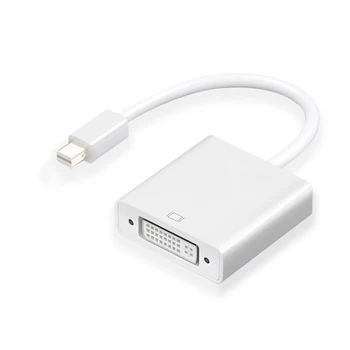 Кабел-адаптер DP Mini Displayport Thunderbolt за DVI-конвертор за iMac Mac Mini Pro Book Air за свързване на монитор на телевизор
