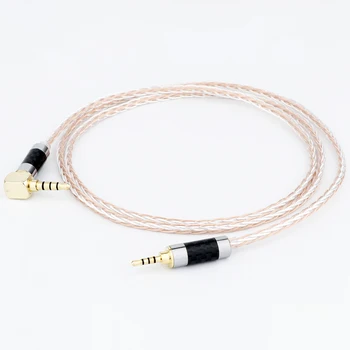 Кабел за слушалки Preffair Hifi 8Cores OCC 3,5 mm-2,5 mm Штекерный Взаимозаменяеми Кабел за обновяване на аудиодля слушалки-притурки