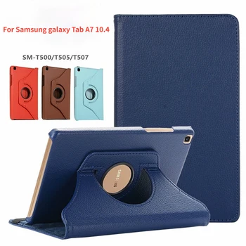 Калъф за Samsung Galaxy Tab A7 10,4 2020 Таблет с Въртяща се Стойка Galaxy Tab A7 10,4 2020 SM-T500/T505/T507 Калъф fundas shell