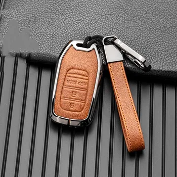 Калъф за ключове от колата, чантата за ключовете за Honda Accord, Civic Vezel 2022, аксесоари, държач за автомобилен стайлинг, защита за ключодържател във формата на миди