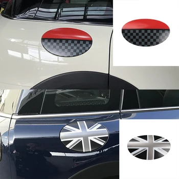 Капачката на резервоара на автомобила Union Jack за MINI Cooper F54, аксесоари за подреждане на автомобили, ABS пластмаса, 3D декоративна стикер във формата на миди