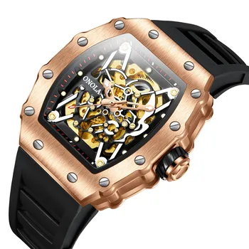 Класически луксозни часовници за мъже, многофункционални спортни водоустойчив светещи ежедневни часовници ONOLA, мъжки механични часовници