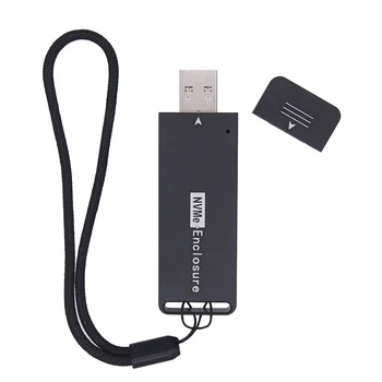 Корпус NVME SSD устройство NVME към USB адаптер M. 2 NVMe Box 10gb/USB3.1 Type-A PCIe M2 SSD устройство Корпус За твърдотелно устройство 2230 2242