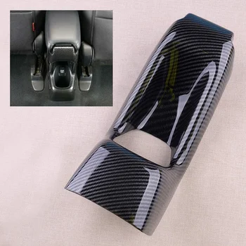 Кутия за подлакътник на задната седалка, изработени от въглеродни влакна, противоударная хастар, подходящ за Honda HR-V HRV Vezel 2016 2017 2018 2019
