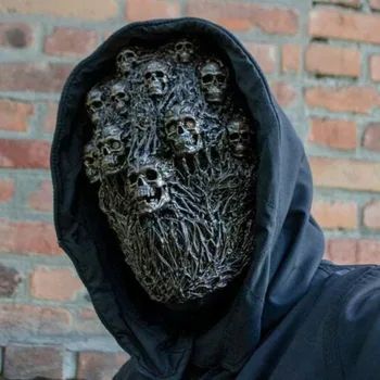 Латексова маска за Хелоуин за мъже и жени