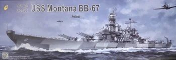 Много огнени 1/700 VF700901 боен кораб от флота на САЩ BB-67 Монтана