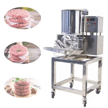 Многофункционална машина за приготвяне на бургери за хамбургери от неръждаема стомана, полноавтоматическая машина за приготвяне на пържоли