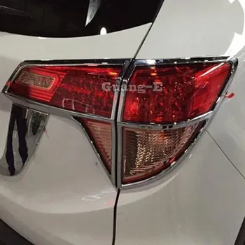 Моделът Задна Задна Светлина Рамка Лампи Стикер Хромирани ABS-Наслагване във форми За Honda HR-V HRV Vezel 2014 2015 2016 2017 2018