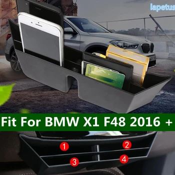 Мултифункционален контейнер с централно управление, кутия за съхранение, тава за телефон, пластмаса за BMW X1 F48, 2016-2021 аксесоари за интериора на колата