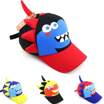 Най-добрата детска бейзболна шапка на 2020 г. с модел на динозавър, летни детски шапки в стил хип-хоп за момчета и момичета, шапки възстановяване на предишното положение gorras
