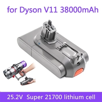 Нов За Дайсън V11 Батерия Absolute V11 Animal Литиево-йонна акумулаторна Прахосмукачка Акумулаторна Батерия Супер литиева елемент 38000 ма