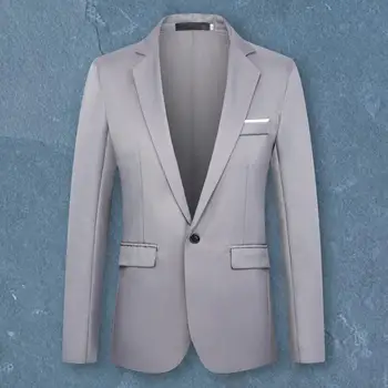 Нов мъжки костюм сако на тънки блейзери Пролет есен обикновен бизнес всекидневен костюм, сако, мъжко облекло блейзър Hombre Coats