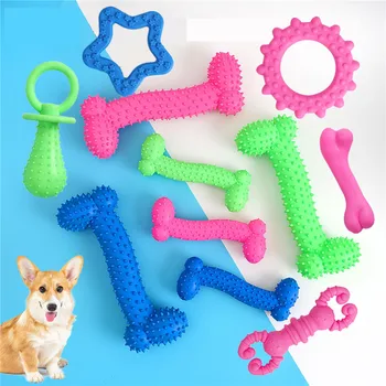 Нова играчка за Дъвчене за домашни кучета, Куче Дъвчене Пръчка за Почистване на зъби, Устойчиви на Укусам, Играчка Куче на Четка за Зъби, Щенячья Дъвченето на играчка, Играчка за Малки Кучета