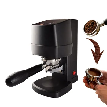 Новият електрически 58-миллиметровая машина за аутопсия кафе, автоматична плоска преса-кафемелачка, регулиране на тегло на прах за кафе на зърна, преса за кафе еспресо