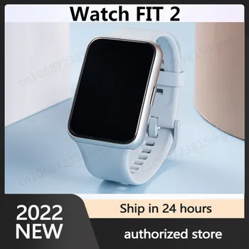Ново записване, умни часовници HUAWEI Watch FIT 2, 1,74-инчов AMOLED-дисплей, обадете се по Bluetooth, поддържа високоговорител