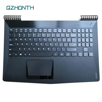 Новост за Lenovo Legion Y520 Y520-15IKB, бяла клавиатура с поставка за ръце R720-15IKB, с отвор за SD