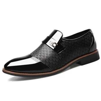 обувки за мъже; Модерен Мъжки Модел обувки; Бизнес Oxfords; Дизайнерски Мъжки Ежедневни Обувки от Изкуствена Кожа; Мъжки обувки; zapatos hombre ; Големи размери